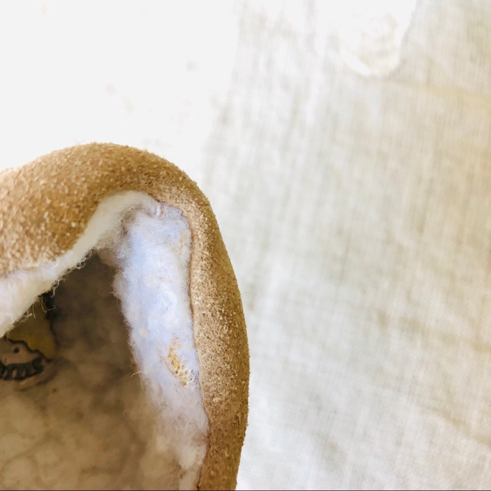Fleece Lined Suede Moccasins - Picture 6 of 6